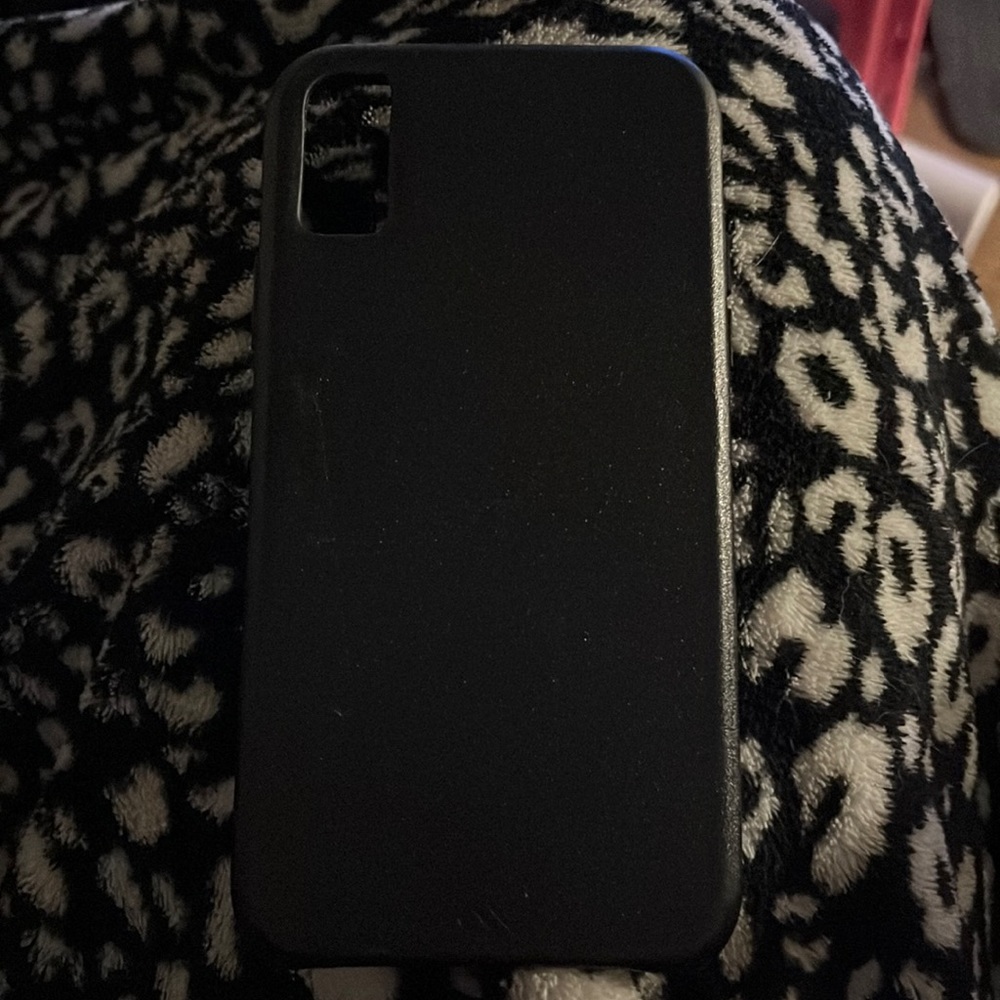 Casemate Black Leather-like IPhone X Case